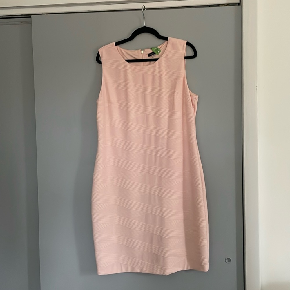 Knee Length Pale Pink Dress